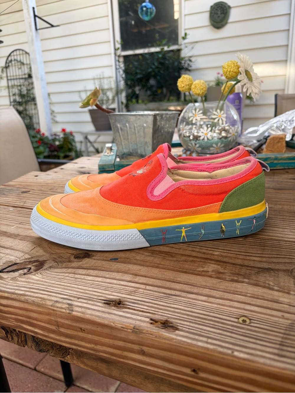 Adidas Love Unites Pride Slip-On Shoes Men’s 8.5, Women’s 10 Colorful LGBTQ 2021